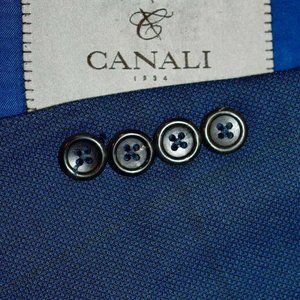 42R Canali 1934 Current Navy Blue HOPSAK BLAZER